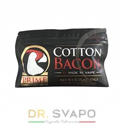 Coton à vapoter-Coton Bacon PRIME By WICK'N'VAPE 10g-No Brand