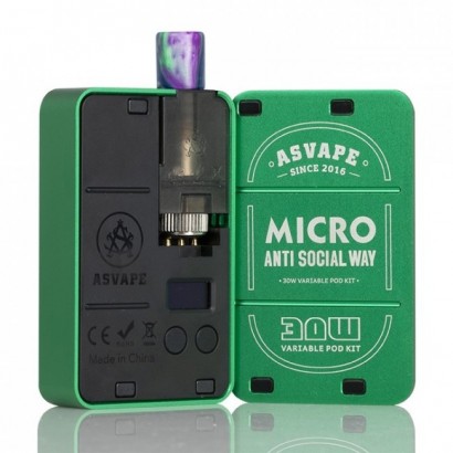 Elektronische Zigaretten-ASVAPE - Mikro-Kit-Pod-System 1100 mAh-ASVape
