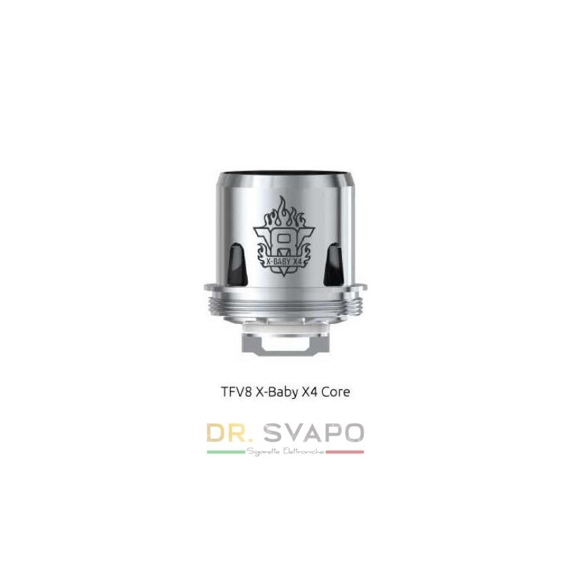Coils for Electronic Cigarettes SMOK TFV8 X-Baby Resistance - X4 Coil 0.13 ohm