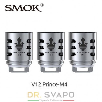 Resistenze-Resistenza SMOK TFV12 Prince - V12 Prince M4 0.17oHm