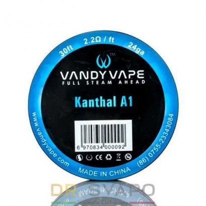 Widerstandsdampfdrähte-Vandy Vape - KA1 Kanthal A1 24GA Draht-Vandy Vape