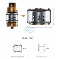 Atomiseurs en verre de remplacement-SMOK pour TFV12 Prince et Prince Cobra 5ml-SMOK