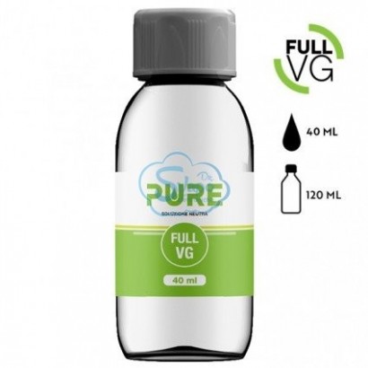 PG & VG Svapo Full VG Vegetable Glycerin 40ml - PURE - 120ml bottle