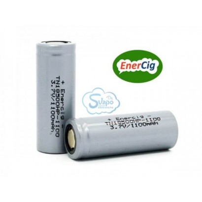 Vaping Rechargeable Batteries Enercig Rechargeable battery IMR 18500 1100mAh - 22A
