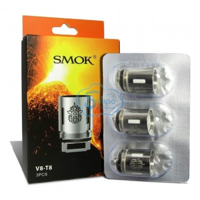 Résistances pour cigarettes électroniques-SMOK TFV8 V8-T8 0.15 oHm-SMOK