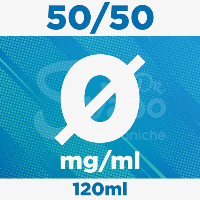 Neutral Nicotine Base Kit 0mg 120ml - 50/50 PURE