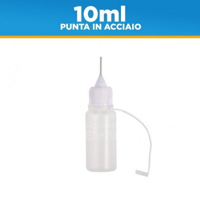 Vaping bottles 10ml bottle with steel tip needle for liquids