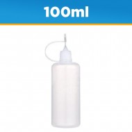 Flaconi generici-Flacone da 100ml con punta in acciaio per liquidi