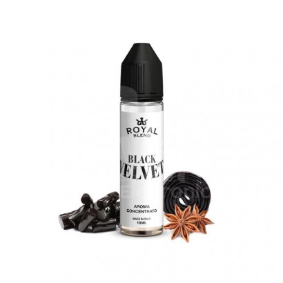 Schüsse 10+50-Black Velvet - Royal Blend Zersetztes Aroma 10ml + 50ml-Royal Blend