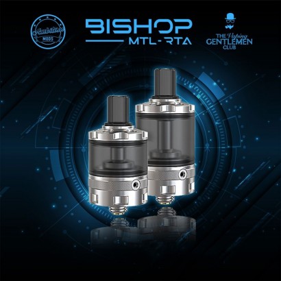 Atomizzatori Rigenerabili-Bishop MTL Tank RTA - The Vaping Gentlemen Club