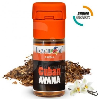Concentrated Vaping Flavors Cuban Supreme (Avana) - FlavourArt Concentrated Aroma 10 ml