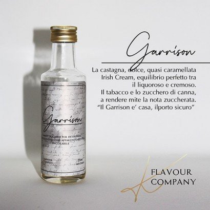 Saveurs de vapotage concentrées-GARRISON - K Flavour Company - Arôme 25 ml-K Flavour Company