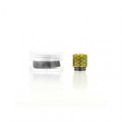 Drip Tip 810-Drip Tip 810 motif serpent en résine anti-éclaboussures-