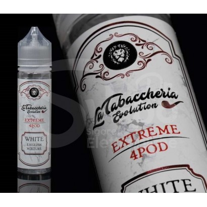 Schüsse 20+40-La Tabaccheria Aroma Extreme 4Pod Weiß Englische Mischung 20ml-La Tabaccheria