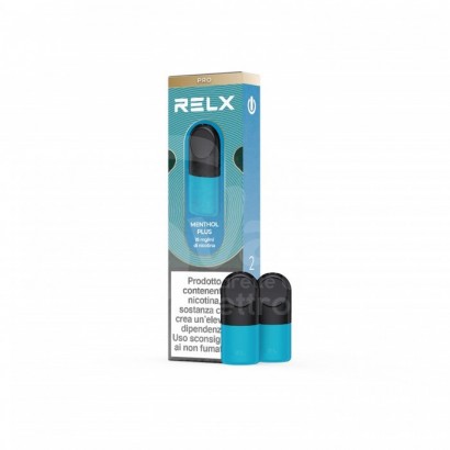 Pod Preloaded RELX 2x Pod Preloaded MENTHOL PLUS 18mg / ml