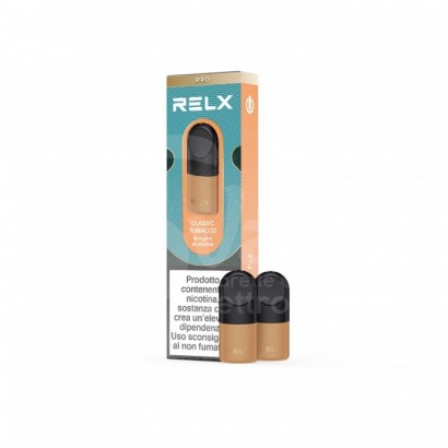 Pod Preloaded RELX 2x Pod Preloaded CLASSIC TOBACCO 18mg / ml
