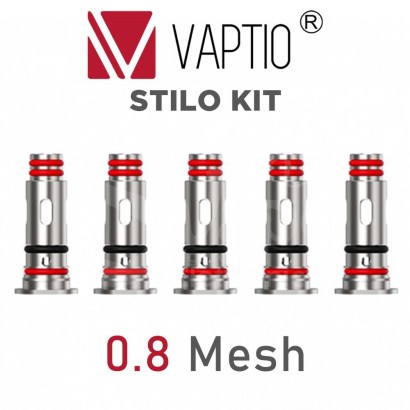 Widerstände für elektronische Zigaretten-Widerstände Vaptio Stilo 0.8oHm Mesh-VAPTIO