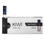 Drip Tip Sigarette Elettroniche-Filtri in cotone KIWI Navy Blue - KIWI VAPOR