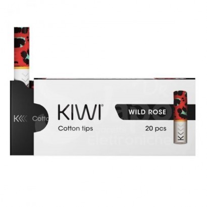 Drip Tip Sigarette Elettroniche-Filtri in cotone KIWI Wild Rose - KIWI VAPOR