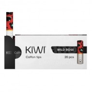 Drip Tip Vaping-Filtres Drip Tip en coton Wild Rose pour KIWI - KIWI VAPOR-KIWI VAPOR