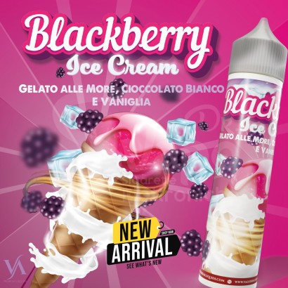 Shots 20+40 Blackberry Ice Cream Flavor - Valkiria 20ml