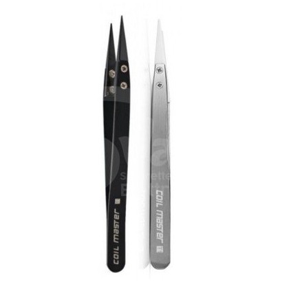 Vaping Equipment Ceramic Tweezers Ceramic tweezers with black flat tip