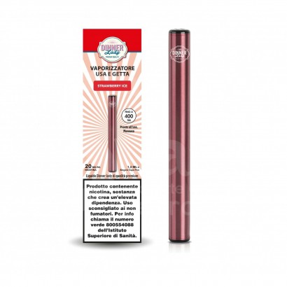 Dinner Lady Strawberry Ice Dinner Lady - Disposable Pen 20mg / ml