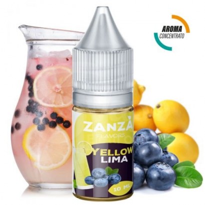 Concentrated Vaping Flavors Concentrated Aroma Yellow Lima ZANZÀ 10ml