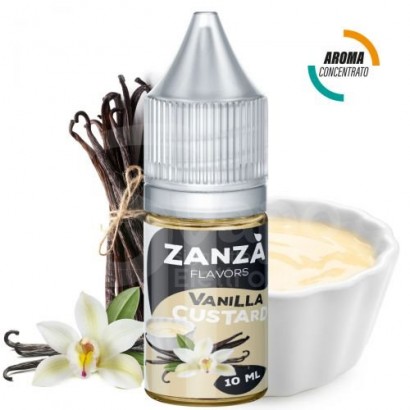 Concentrated Vaping Flavors Aroma Concentrate Vanilla Custard ZANZÀ 10ml