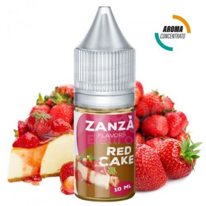 Concentrated Vaping Flavors Aroma Concentrate Red Cake ZANZÀ 10ml