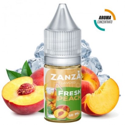 Concentrated Vaping Flavors Aroma Concentrate Fresh Peach ZANZÀ 10ml