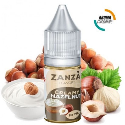 Concentrated Vaping Flavors Aroma Concentrate Creamy Hazelnut ZANZÀ 10ml