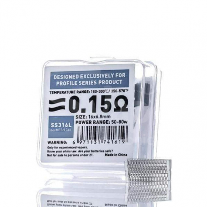 Widerstandsdampfdrähte-OFRF OFRF NexMesh SS316 0,15oHm-OFRF