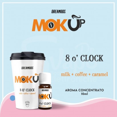Concentrated Vaping Flavors Concentrated Aroma 8 O 'Clock Mokup - Dreamods 10ml