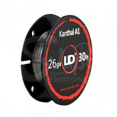 Resistive Vaping Wires UD Youde Kanthal A1 26ga 0.40mm 10ml