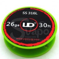 Widerstandsdampfdrähte-UD Youde Ss 316l 26ga 0.40mm 10ml-UD Youde