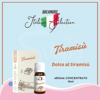 Concentrated Vaping Flavors Concentrated Aroma Tiramisù Italian Selection - Dreamods 10ml