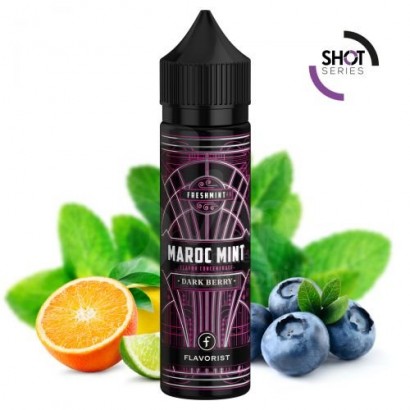Shot 20+40-Aroma Maroc Mint Dark Berry - Flavorist 20ml