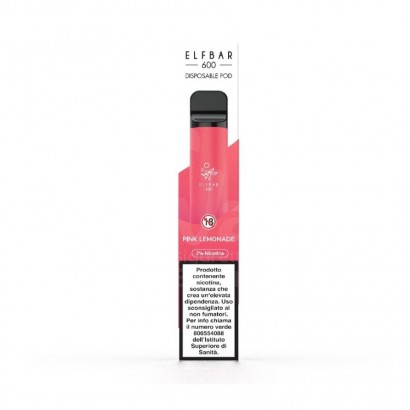 Elf Bar Elf Bar 600 Disposable Cigarette - Pink Lemonade
