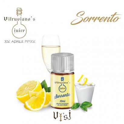 Concentrated Vaping Flavors Aroma Concentrate Sorrento Vitruviano's Juice 10ml