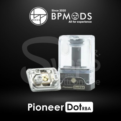 Atomiseurs reconstructibles-Pioneer DotRBA DLC Édition Grise - BP Mods-BP Mods