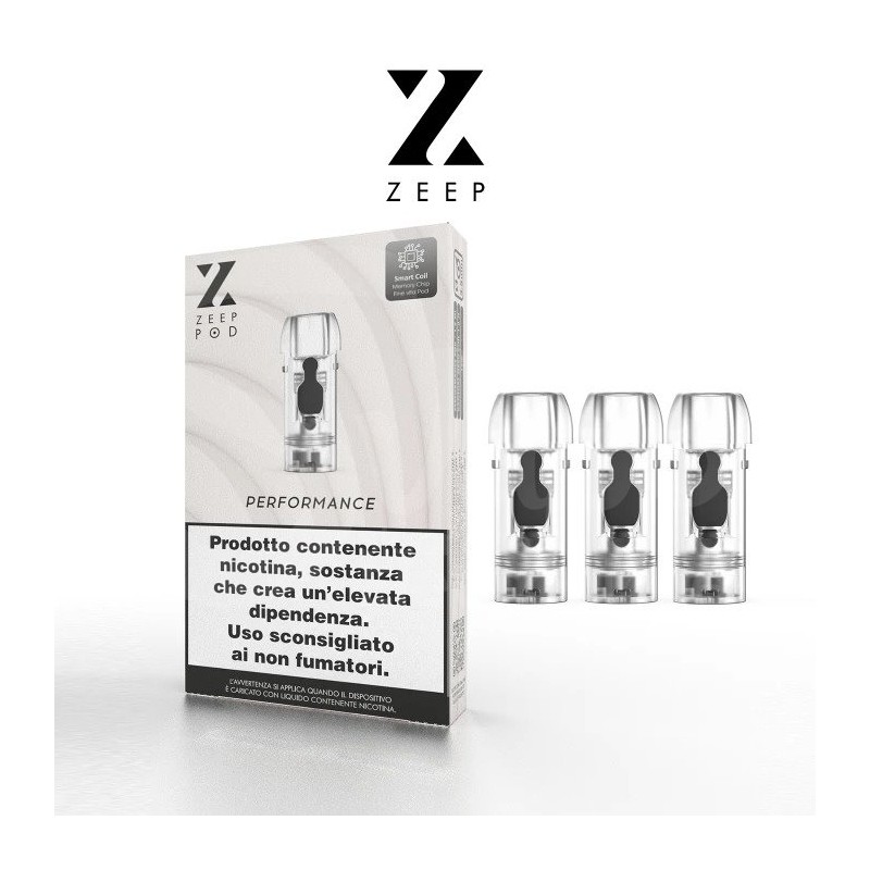 Pod Cartucce-Pod Zeep 2 Trasparente KA Mesh 1.0oHm - UD Youde