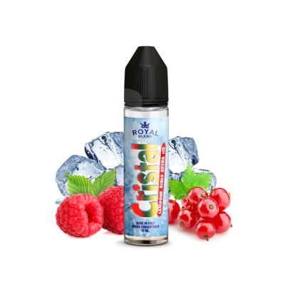 Shots 10+50 Aroma Cristal Raspberry and Currant Extra Ice Royal Blend Shot 10ml