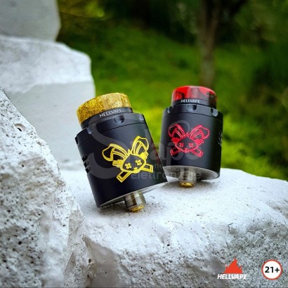 Atomiseurs BF - Alimentation par le bas-Dead Rabbit V3 RDA Hellvape 24mm-HellVape