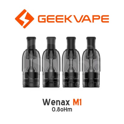 Cigarettes électroniques Pod-Pod de résistance GeekVape Wenax M1 0.8oHm-GeekVape