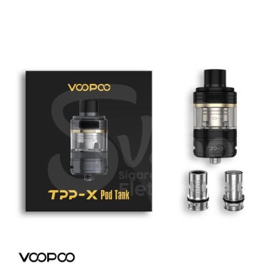 Atomiseurs avec Résistances-Atomiseur TPP-X Pod Tank VooPoo 5.5ml-VooPoo