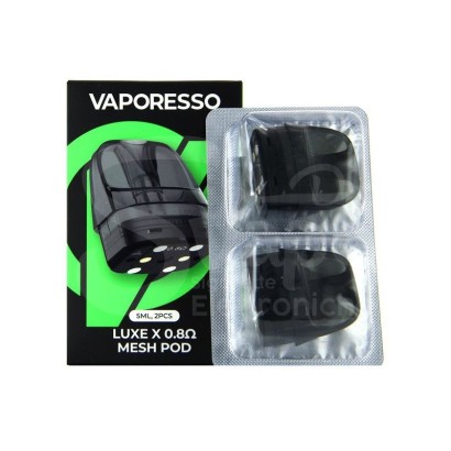 Pod elektronische Zigaretten-Vaporesso Luxe X 0,8 oHm Widerstandspod – 2 Stück-Vaporesso