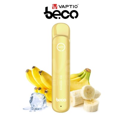 Vaptio Beco Mate Vaptio Beco Mate Disposable 600 Puff - Banana Ice 20mg