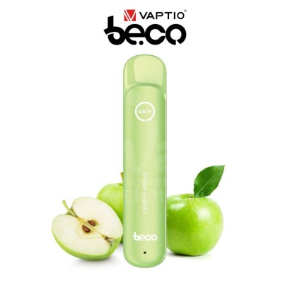 Vaptio Beco Mate Vaptio Beco Mate Disposable 600 Puff - Crispy Apple 20mg
