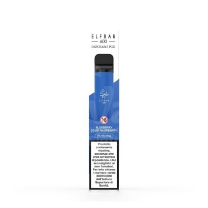 Elf Bar Elf Bar 600 Disposable Cigarette - Blueberry